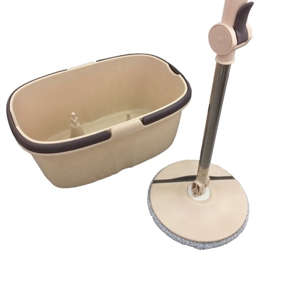Secchio magico di filatura staccabile sostenibile di zazzera di pulizia di Microfiber della centrifuga di zazzera 360 di BNcompany con acciaio inossidabile WR